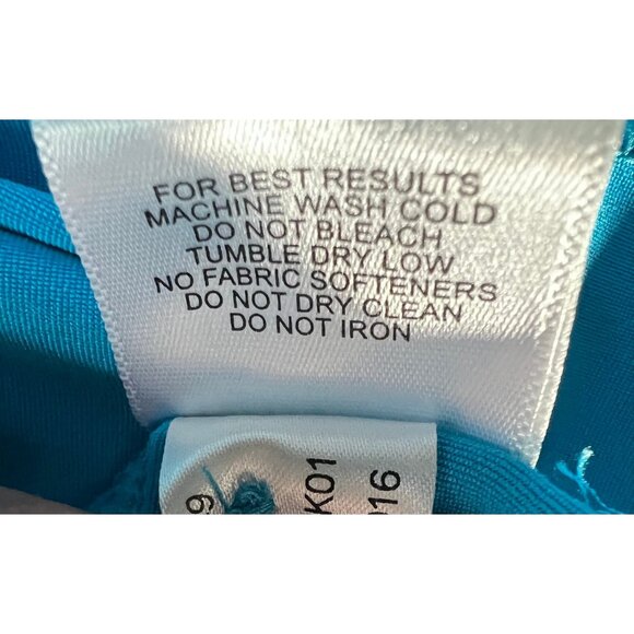 Peter Millar Summer Comfort Solid Wicking Polo in Jasper Blue SZ XL - Picture 7 of 8